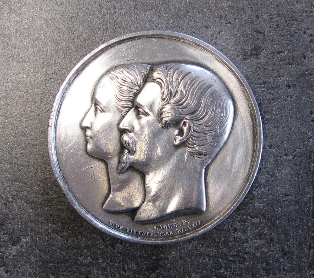 Médaille, Mariage De Napoléon III Et Eugénie.