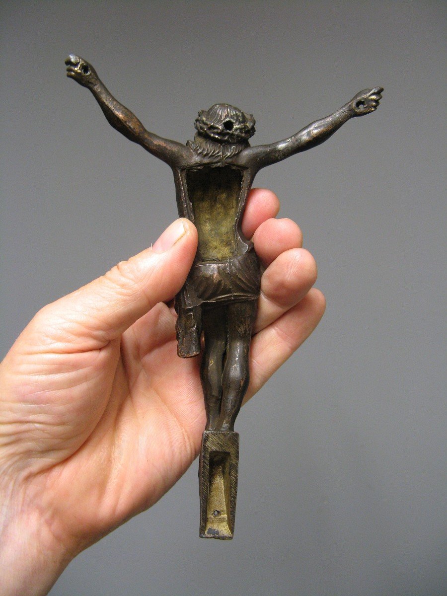 Christ En Bronze Début XIXe.-photo-3