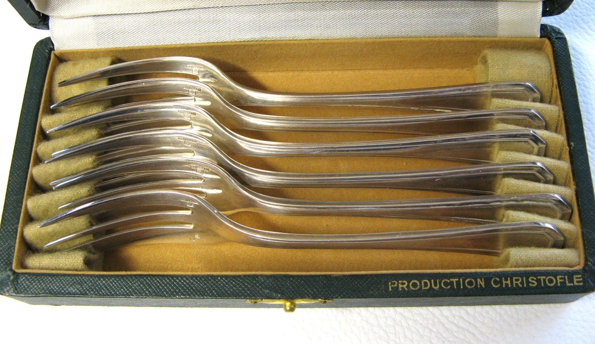 Art Deco Cake Forks -photo-1