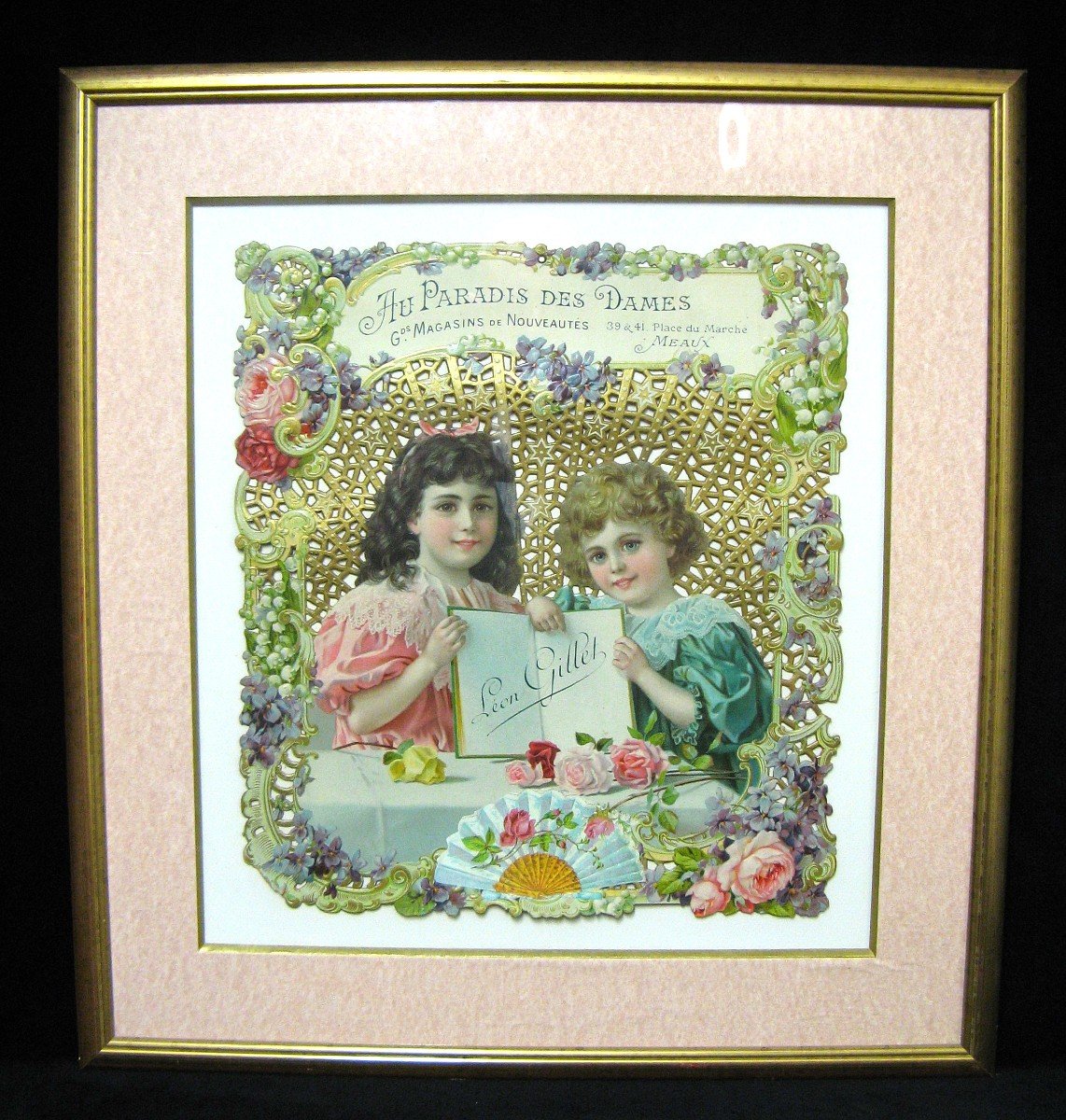 19th Century Store Advertising Card 