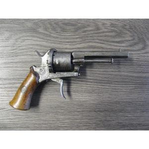 Pinfire Revolver Type Lefaucheux Cal 7mm From The Nineteenth.