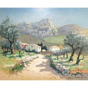 Peinture sur toile de Georges LEROUX 