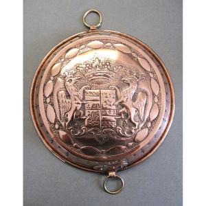 Coat Of Arms Cake Mold Crown Of Marquis Nineteenth.