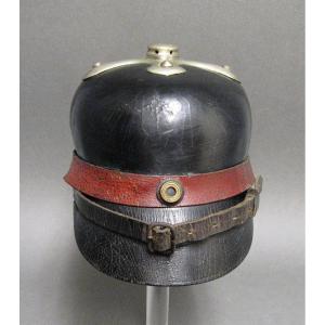 Firefighter Artillery Officer's Helmet From The Kingdom Of Prussia, Second Half Of The 19th Century.