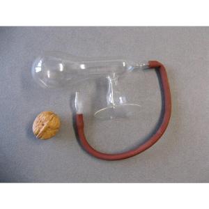 Breast Pump In Blown Glass - XIXth Glassware.
