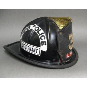 Casque De Sapeur Pompier Policier Américain. Cairns & Brother Helmet