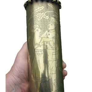 Souvenir d'Un Chasseur d'Afrique De La Grande Guerre De 14/18. lampe à Pétrole.
