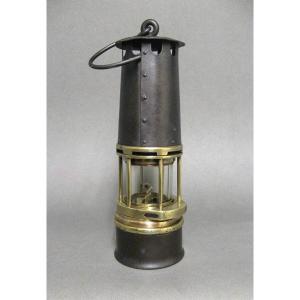 Lampe De Mineur Hubert Jorís 1910.