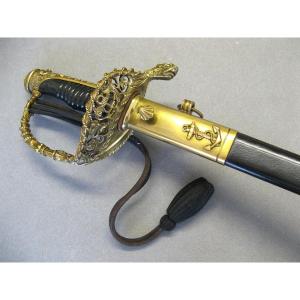 Naval Officer's Saber By Hostin.