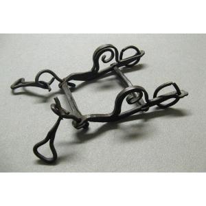 Ottoman Empire Wrought Iron Bridle Bit 18/19th Century.