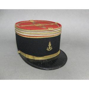 Képi De Lieutenant-Colonel De L’ Administration Du Corps D’Infanterie Et Du Corps Médical. WW2.