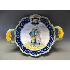 HENRIOT Quimper - Melonière en faïence.