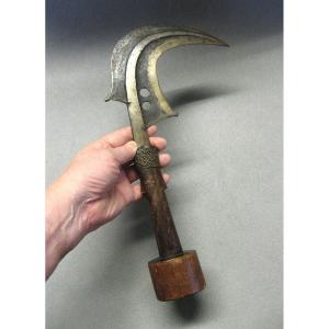 Throwing Knife. Ethnic Group: Mangbetu. Origin: Democratic Republic Of Congo.