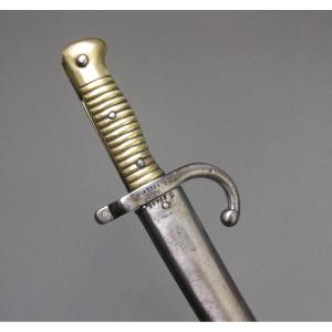 Chassepot Model 1866 Bayonet Sword With The Same Serial Numbers.