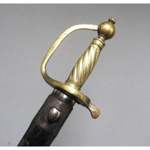 Sabre d'Infanterie Prussienne Mle 1715 / 1786. Fin De l'Ancienne Monarchie.