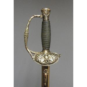 Epée d'officier US fin XIXe.