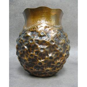 Art Deco Planter Signed Jean Goardere.