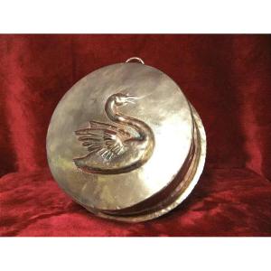 19th Century Copper Cake Mould.