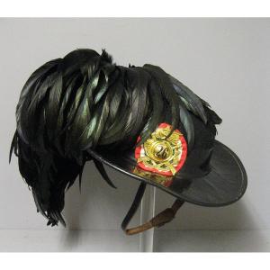 Coiffe bersaglier du 26e régiment d'infanterie.