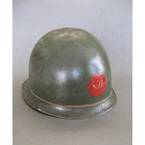 Casque de la guerre d'Indochine 1946/1954.
