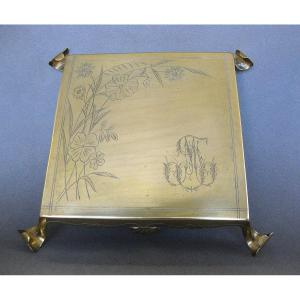 Handcrafted Brass Trivet.