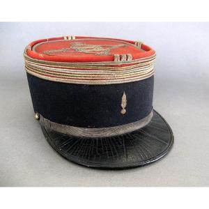 képi militaire de Lieutenant-Colonel d'un Régiment de Dragons Mle 1919/31.