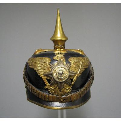 Helmet With Point Of General Officer Of The Kingdom Of Prussia.