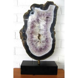 Great Slice Of Agate. Curiosity Cabinet.