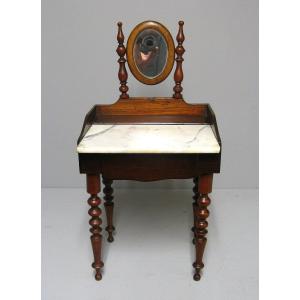 Miniature Furniture. Nineteenth Mahogany Dressing Table.
