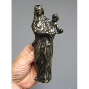 Virgin Of Bronze Wall Lamp Seventeenth Time