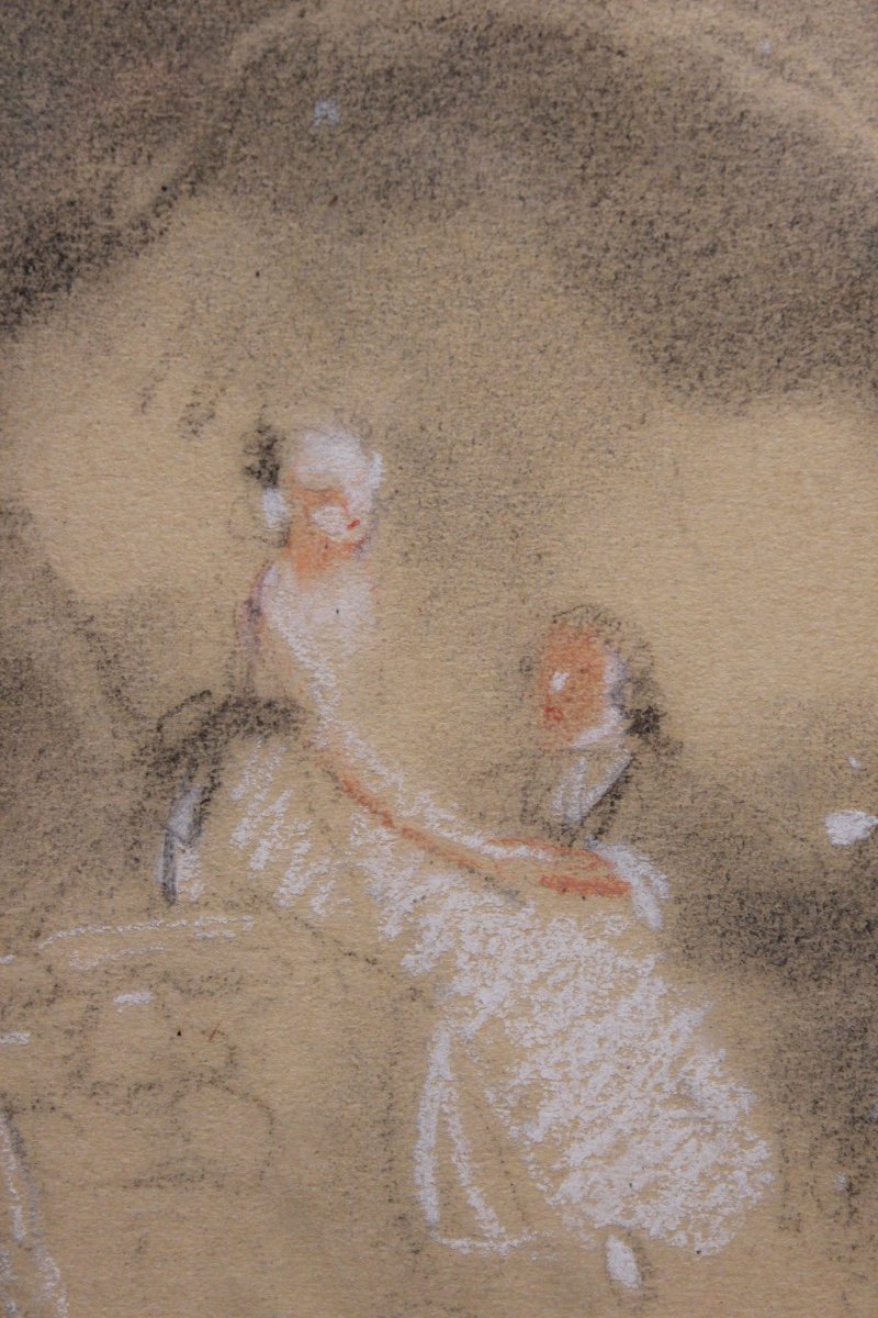 Gallant Scene In The Garden - Guirand De Scévola