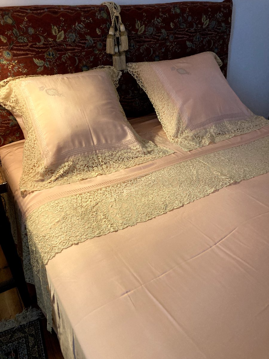 Silk Satin Bed Set-photo-4