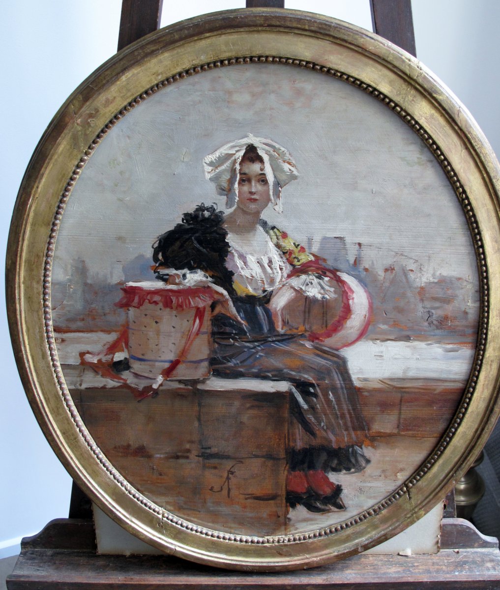 La marchande de chapeaux-photo-1