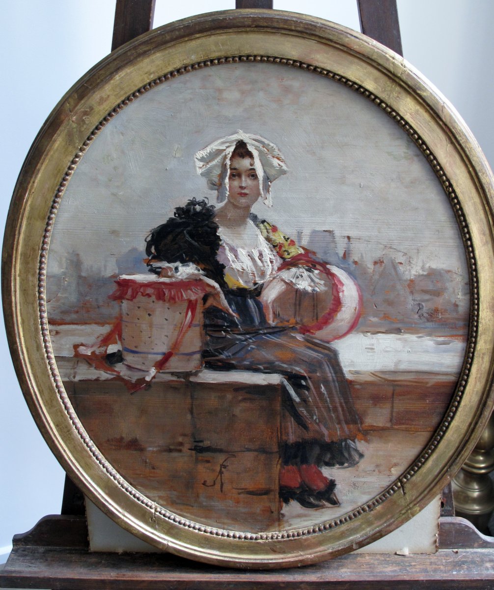 La marchande de chapeaux