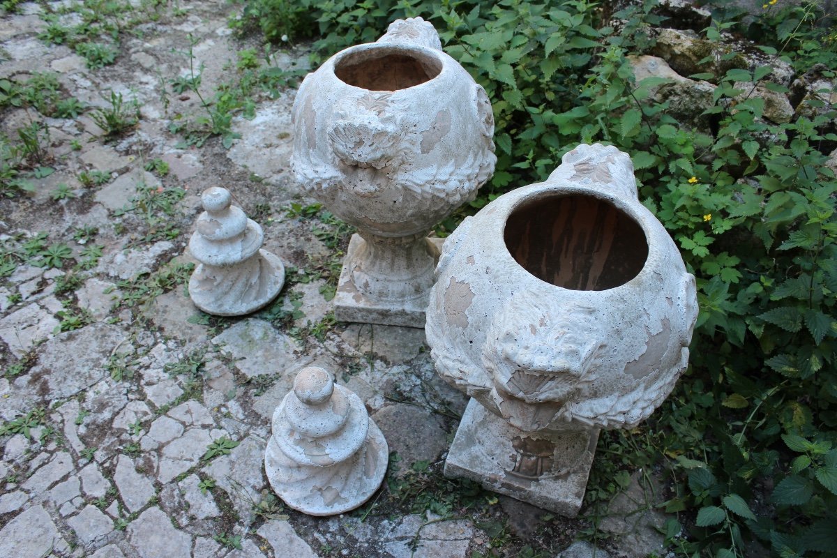 Pair Of Fire Pots-photo-4