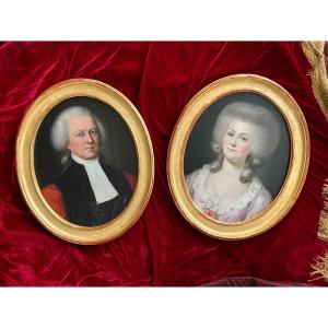 Pair Of 18th-century Portraits