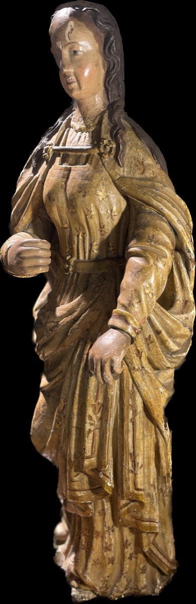 Sculpture Of Saint Catherine XVII