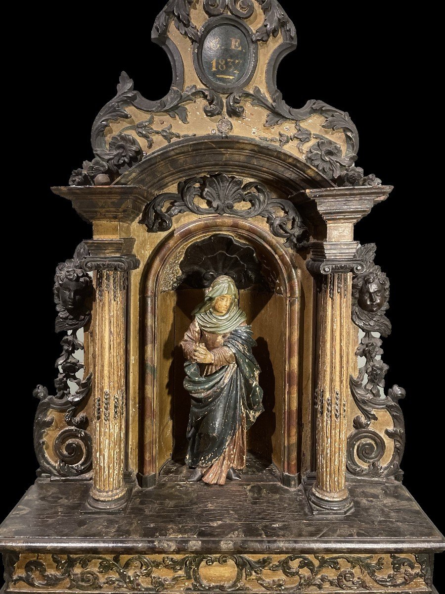 Oratory Niche To The Glory Of Saint Teresa Of Avila - 1837