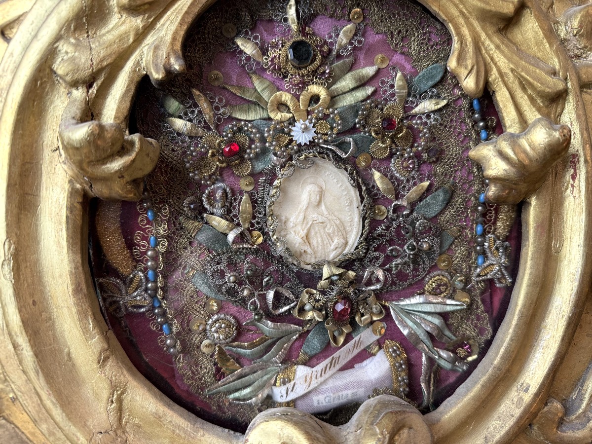 imposant retable Reliquaire  Aux Martyrs - début XVIIIe-photo-2