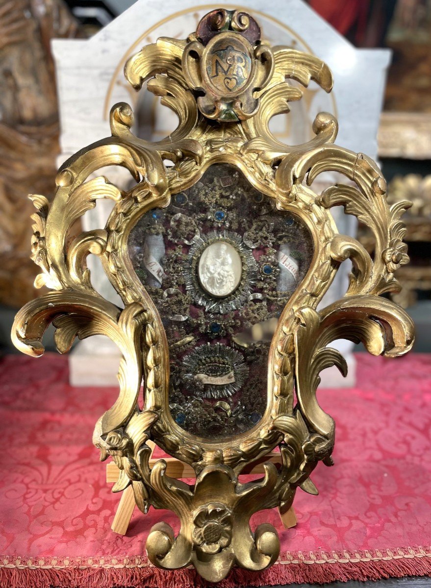 Italian Reliquary Of The True Cross – 18th Century