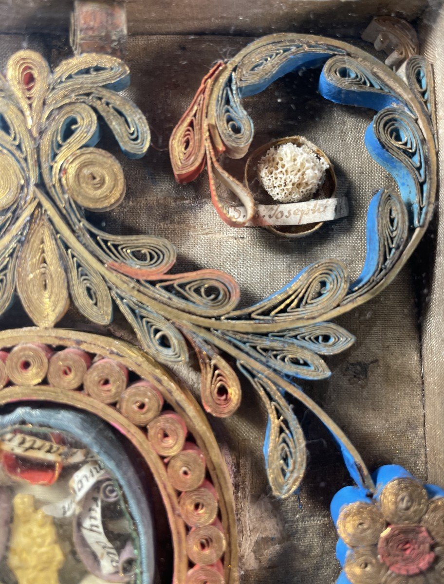 Paperolles Reliquary Of The Virgin With The Nine Relics-photo-3