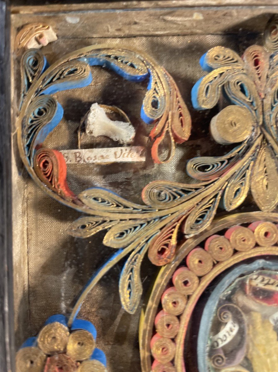 Paperolles Reliquary Of The Virgin With The Nine Relics-photo-4