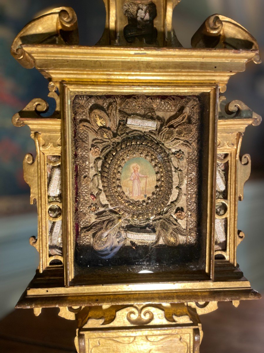 Grand Reliquaire De Sainte Euphémie – Fin XVIIe-photo-7