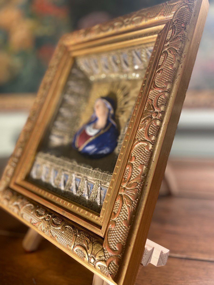 Reliquaire De la Vierge à L’enfant Aux 28 Martyrs - XVIIIe-photo-5