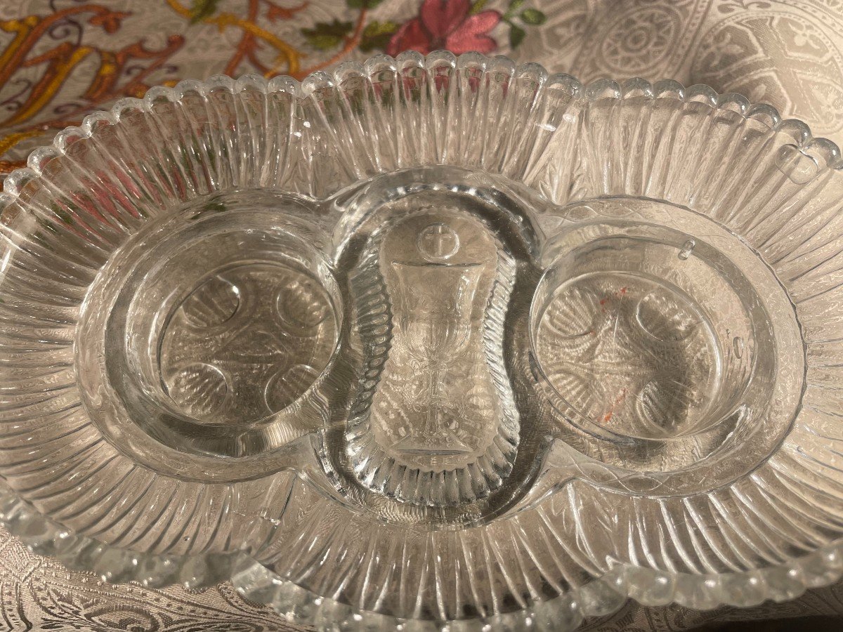 Church Cruets And Their Tray – 19th Century-photo-3