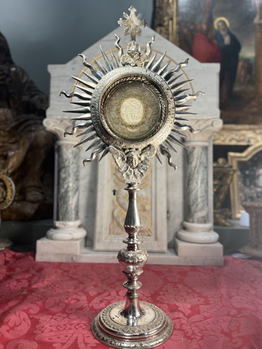 Reliquary Monstrance Of Saint Marcellin – 17th Century-photo-1
