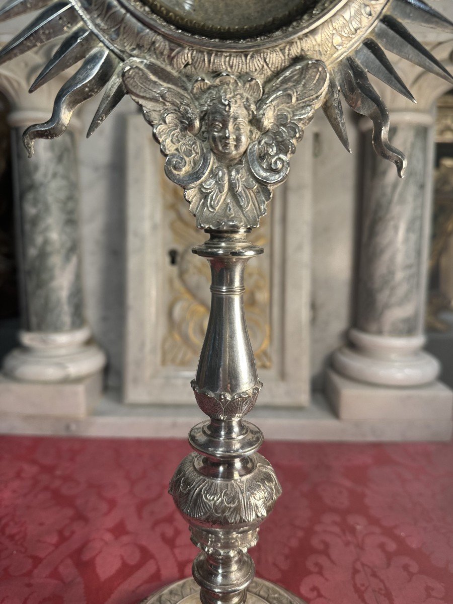 Reliquary Monstrance Of Saint Marcellin – 17th Century-photo-4