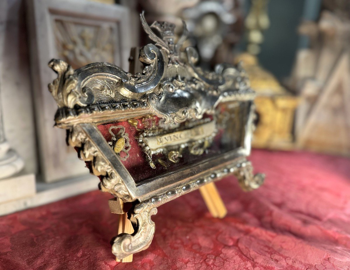 Reliquaire à La Gloire De Saint Vincent - XVIIIe-photo-3