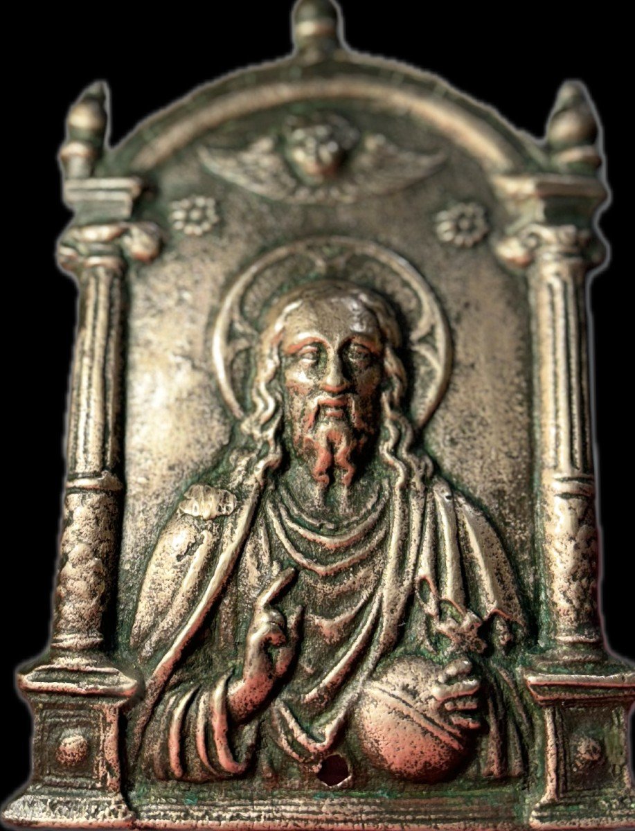 Kiss Of Peace In Bronze – Circa 1500