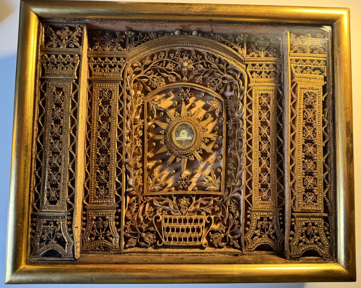 Reliquaire De Sainte Barbara – Tout Début XIXe -photo-2